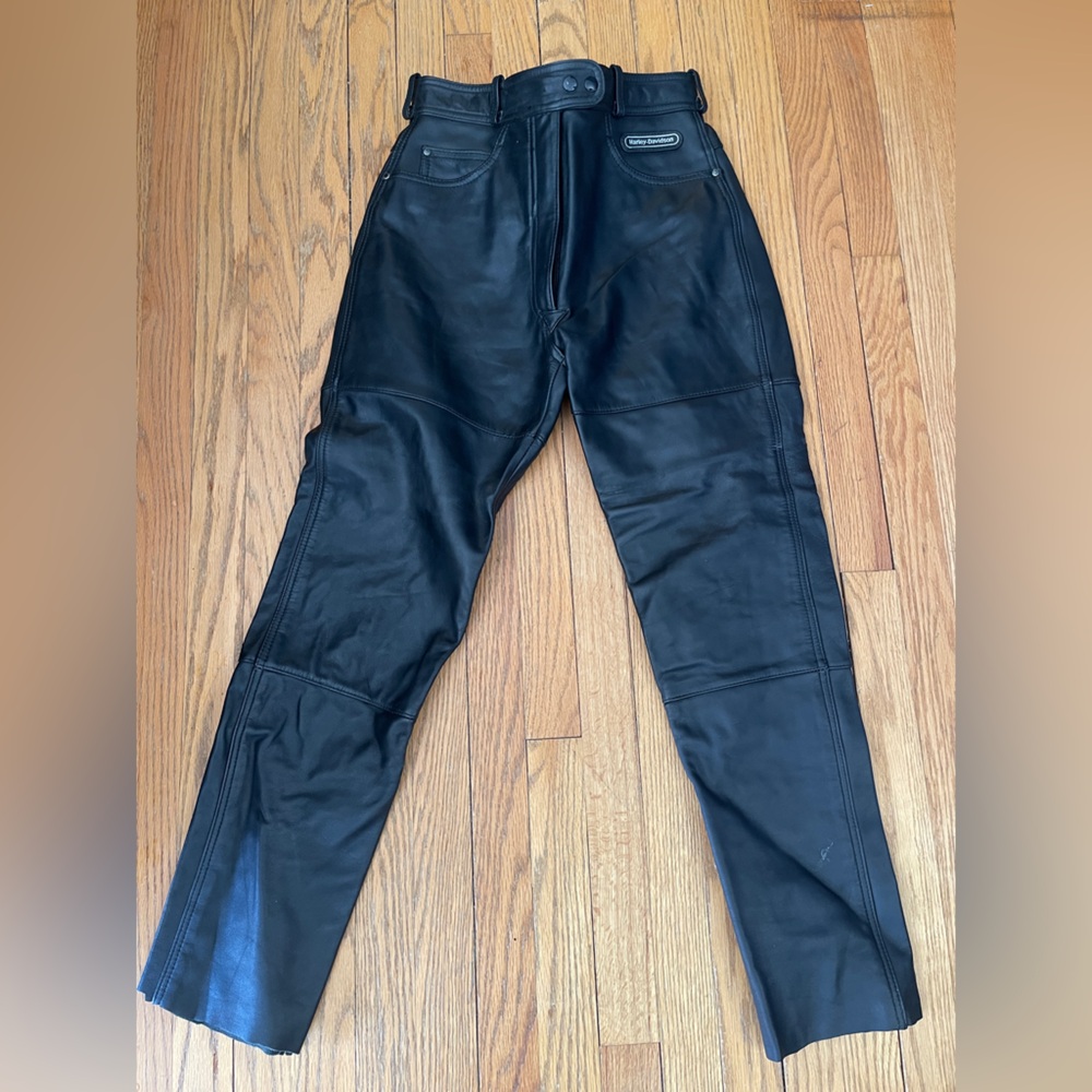 Harley-Davidson Black Leather Pants